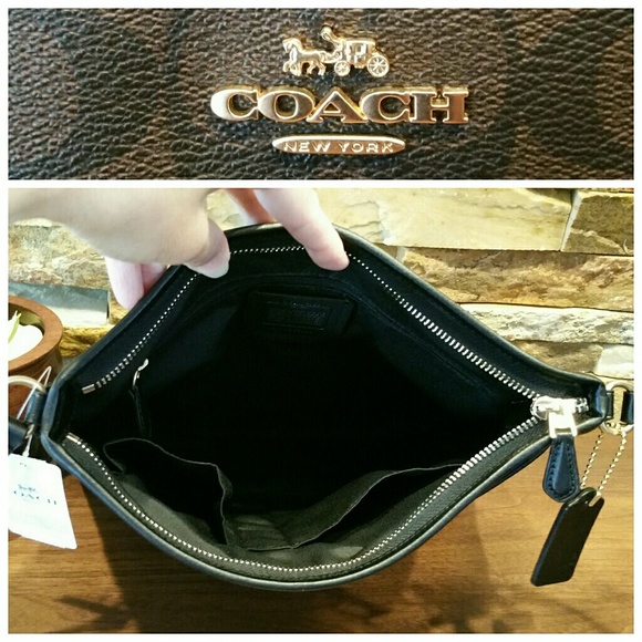 *LAST ONE* NEW Coach Signature File Bag w/box - Picture 2 of 8